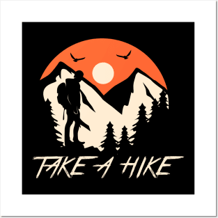 Take A Hike Posters and Art